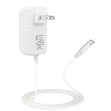 Charger for Waterpik Water Flosser, Compatible with Waterpik WP360 WP360W WP462 WP462W WP450 WP450W YLA-03010 Series, Replacement Water Flosser Power Cord, 2 Prong Adapter Power Supply, 3V DC, 5FT