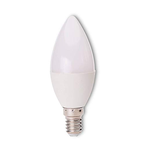 Lampe en plastique à LED E14 4,5W blanc froid - lampe à bougie Cover