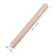 CHUENHEI 20 Stück Klanghölzer 20 x 2 cm, Klangstäbe Holz Klangholz Instrument Rhythmusstöcke Set, Rhythmus Sticks für Anfängers, Profis und Gruppenauftritte
