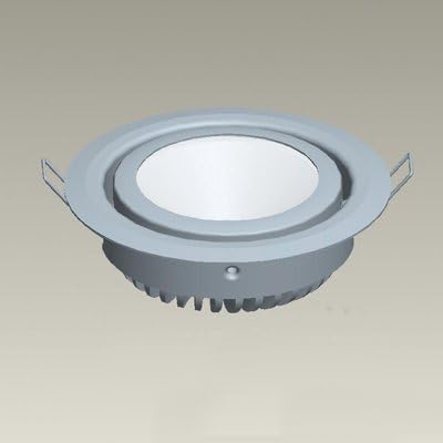 Marine Boat LED Ceiling Light Flush Mount with Clips SS Rim Warm White