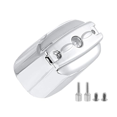 Bouchon réservoir liquide frein arrière moto aluminium couvercle maître-cylindre FLSTF 2000-2017
