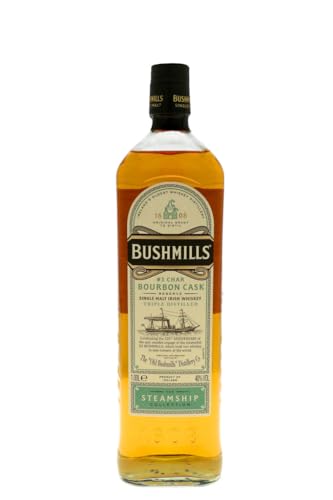 Bushmills Whisky Steamship Bourbon 40º + Estuche - 1000 ml