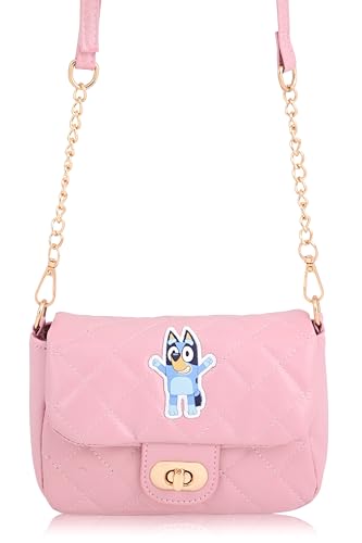 Image of Disney Stitch, Hello Kitty or Bluey Mini Purse Crossbody Handbag for Women | Leather Women's Shoulder Handbag with Logo