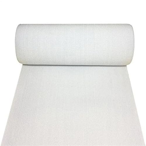 Bande élastique pour la couture de 10 cm de large en tissage dense blanc 2m