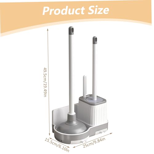 Brosse de nettoyage des crevasses et ensemble piston contre les odeurs