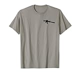 AR-15 5.56 .223 Suppressor Combat T-Shirt T-Shirt
