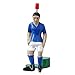 TIPP-KICK Star-Kicker Italia I Jugadores Originales para jóvenes y Mayores I Diviértase Jugando con Esta Figura de fútbol en Todos Nuestros futbolines I Accesorios I Camiseta Azul
