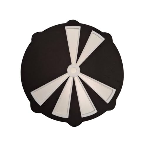 Target Foam Dart Trainer Schaumstoff Segmente 15 bis 20' - Dartscheibe aus Schaumstoff -Dart Zubehör - Training für Auge-Hand-Koordination - Foam for More Focus