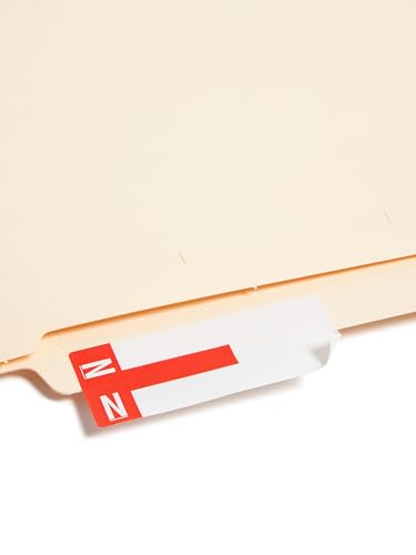 Étiquette nominative Smead AlphaZ NCC 67150 avec code couleur A-Z - 5