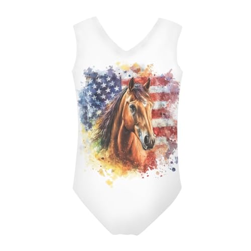 Image of Girls Swimsuit 3-14Y One Piece Swimwear Sleeveless Girls Bathing Suit