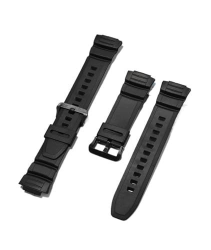 Correa de reloj resina impermeable de 16mm contra sudor para Casio 5434 2