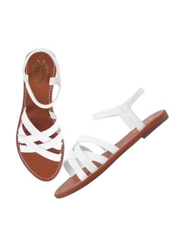 Sandales plates confortables avec lanières souples Shoetopia - 2