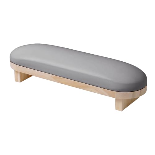 Reposabrazos para uñas, base estable antideslizante e impermeable con cubierta de poliuretano, reposamanos para uñas, para manicura, hogar, estación de práctica, sala de clientes, principiantes