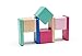 8 Piece Tegu Pocket Pouch Magnetic Wooden Block Set, Blossom