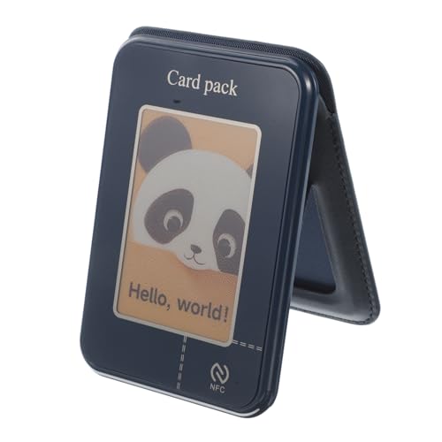 Support téléphone magnétique au bureau ou en voyage avec porte-carte et stand réglable