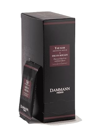 Dammann Freres - 4 Fruits Rouges / 4 Red Fruits Black Tea - 2 x 24 Cristal Teabags