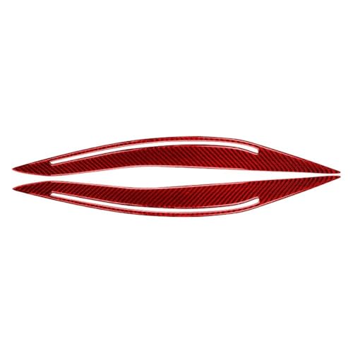 Sourcil phare voiture en fibre de carbone véritable pour Série 5 F10 l'élégance sportive