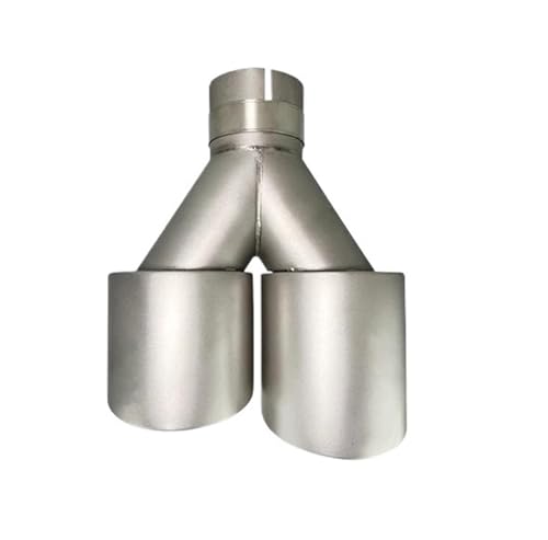 Embouts d'échappement double sortie look GTI pour système silencieux