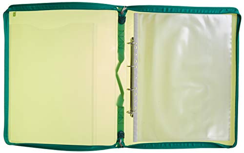 Pasta Portfólio A3, Yes, R4A3ZNSVD, com Alça e Zíper, Verde