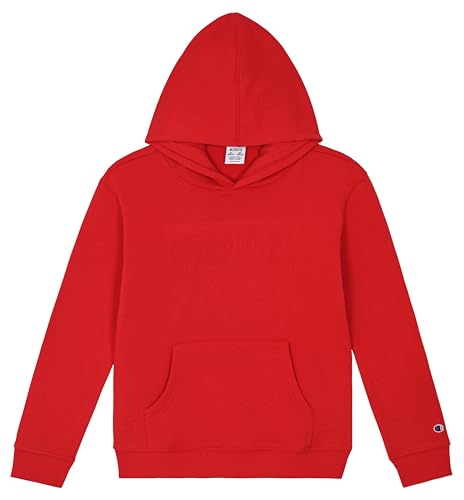 Image of Champion boys Graphic Hoodie Pullover Sweatshirt for Kids With Stylish Embellishments