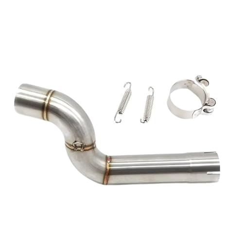 Motorcycle Exhaust Modified Muffler Escape Moto Tube Middle Link Pipe Slip On Compatible with BMW F900 F900R F900XR 2020-2024