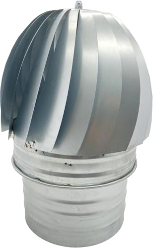 Sombrero Chimenea Extractor de Humo Giratorio