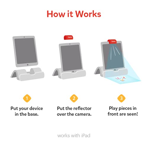 Osmo - Coding Starter Kit For Iphone & Ipad-3 Educational Learning Games-Ages 5-10+ - Learn To Code, Coding Basics & Coding Puzzles-Stem Toy-Logic, Coding Fundamentals(Osmo Ipad/Iphone Base Included) #TOP3