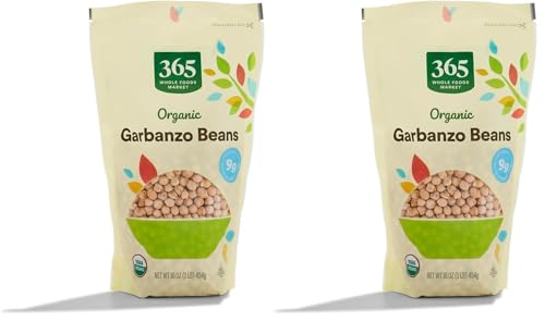 Image of 365 by Whole Foods Market, Organic Garbanzo Beans, 16 Ounce (Pack of 2)