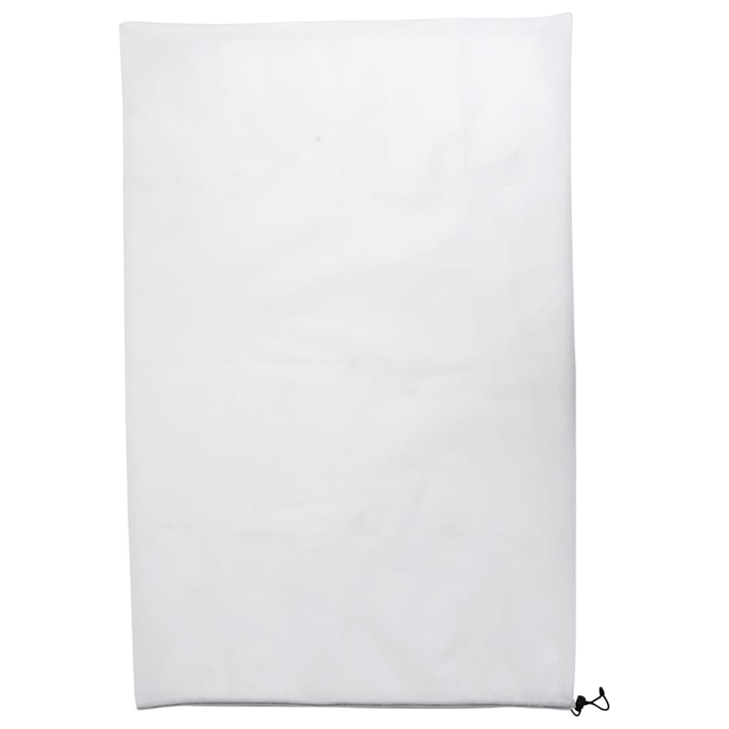 Tessuto non tessuto invernale con coulisse, 4 pezzi, 70 g/m², 0,8 x 1,2 m, protezione per piante, per giardino, aiuole, balcone, terrazza, serra, traspirante, antivento, antigelo, protezione