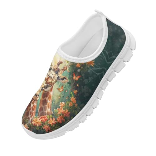 Girls Slip On Shoes Cute Sneakers Casual Kids Running Tennis Shoes2