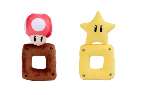 Simba My Mario Superseta y Superstar - Juego de Peluche Suave para Fans y niños a Partir de los Primeros Meses de Vida