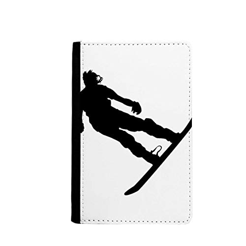 Porte-passeport pour planche de ski et skieur étui de voyage multicolore