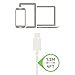 Belkin USB-C Car Charger (3 Amp / 27 Watt) with 4-Foot Detachable Charging Cable (Type-C-C)