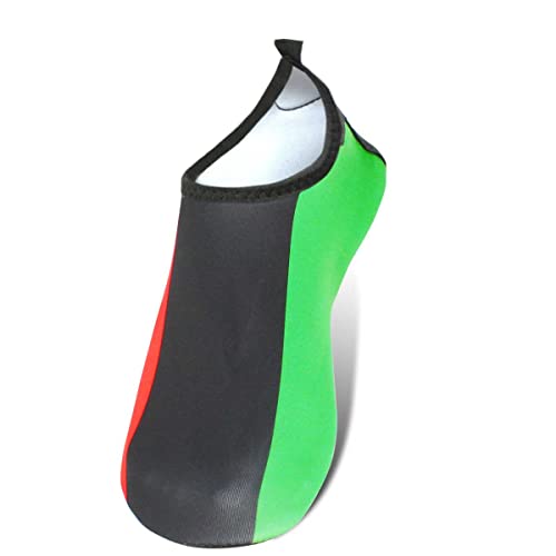 Image of Water Shoes for Women and Men Quick-Dry Swim Beach Shoes for Outdoor Surfing Yoga Exercise Jamaica Flag Caribbean Reggae Rasta