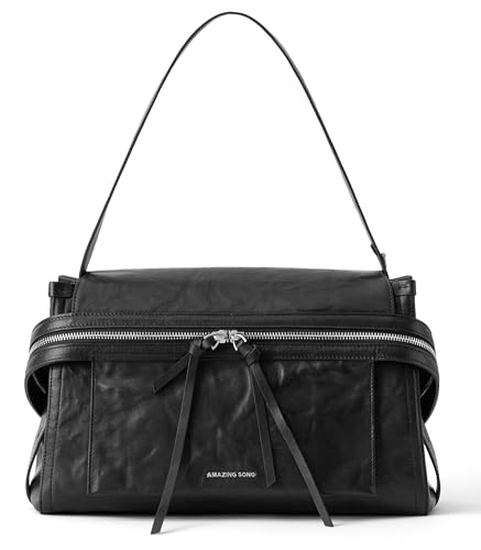 Bolsa tipo Tote de cuero para mujer, resistente y suave miniatura 1
