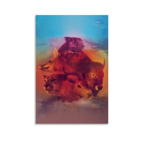 WJYCHEND OneRepublic - Póster decorativo de la serie musical para álbum de cantante, 30 x 45 cm, estilo sin marco