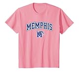 Kids Memphis Tigers Kids Arch Over Pink T-Shirt