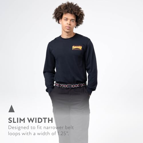 Image of Arcade Belts A2 Slim Adventure Belt: Heavy Duty Stretch, Metal Free Buckle