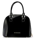 borsa trussardi jeans gialla Realizzata in pelle lucida Tru Trussardi - Borsa Donna, Unica, Nero