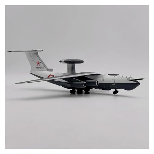 Modelo de aleación A-50 Mainstay escala 1/200 avión ruso vintage para vitrinas de coleccionistas 2
