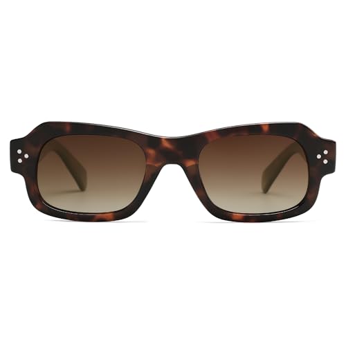 VANLINKER Trendy Small Square Polarized Sunglasses for Women Men Retro Shades VL98382