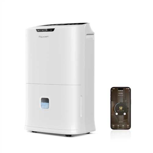 Pauvoern 5000 Sq.Ft Wi-Fi Dehumidifier