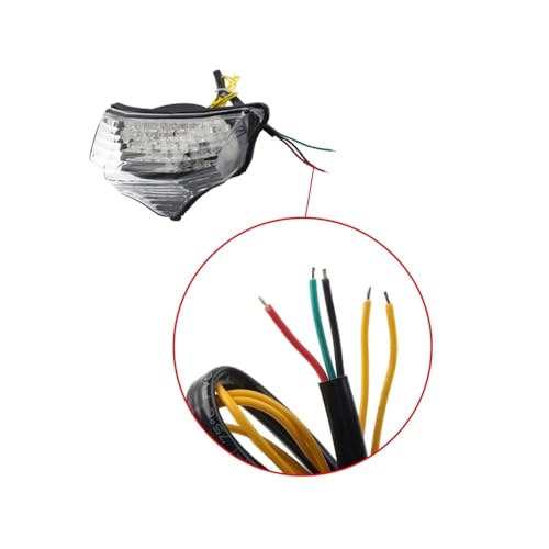 Feu arrière LED pour moto FZ6 et Fazer 600 avec clignotant intégré 2004-2009 - 7