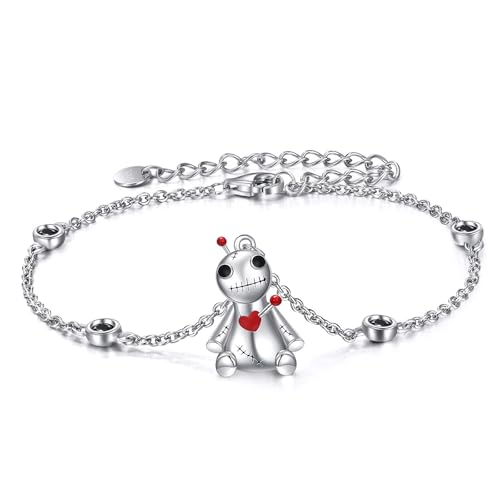 Bijoux Vaudou YFN en argent sterling : le style gothique sans irritation cutanée