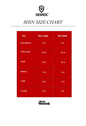 Sedroc Shin Instep Guards Padded Leg Sleeves For Kids Youth And Adults Kickboxing Muay Thai Karate Mma Sparring Protection (Small) #TOP2