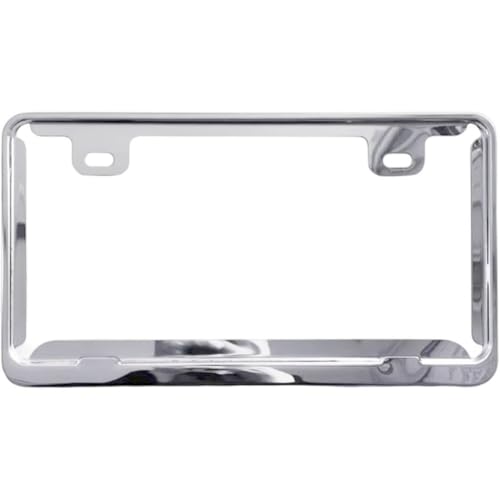 Baokuan Marcos De Matrícula De Acero Inoxidable, Soporte para Matrícula De Coche, para Hombre Y Mujer.