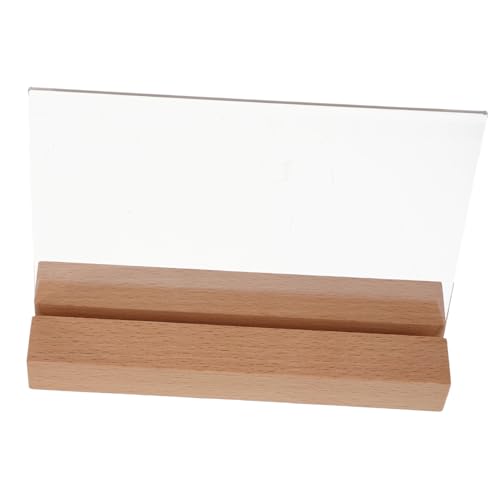 Stand de table acrylique pour restaurant et hôtel : sublimez vos menus sur les tables