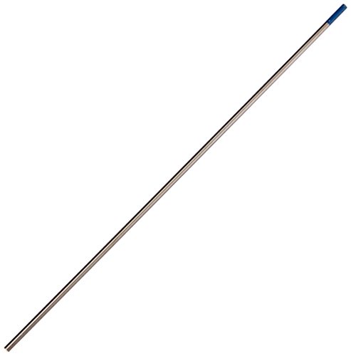 Tungsten Electrode, 3/32 in D, 7 in L, PK10