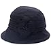Womens GATSBY 1920s Winter Wool Cap Beret Beanie Cloche Bucket Hat A299 (Black)