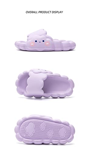 Floette Cute Slide Sandals Kawaii Slippers Shower Non-Slip Bathroom Spa Sandals Comfort Lightweight for Couple Lovers3